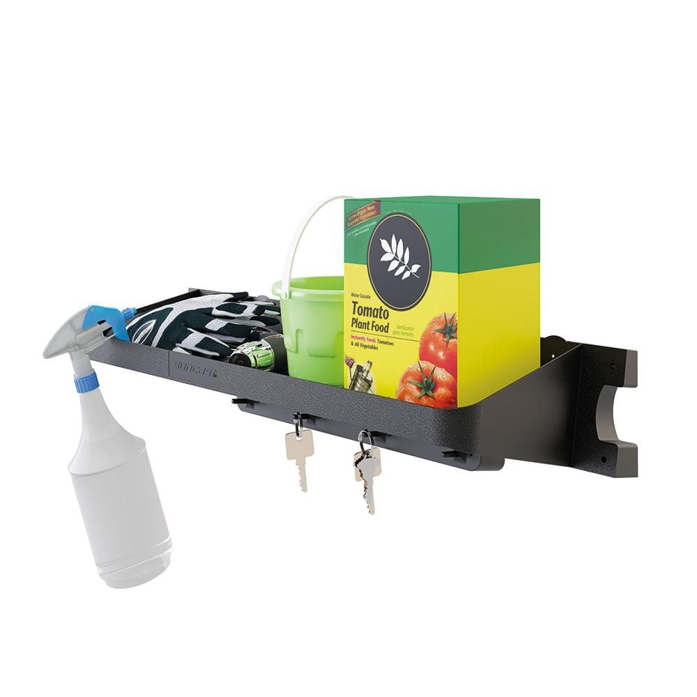 Suncast 2 ft. Resin Storage Shelf 2pk - Black