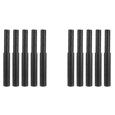 10 Pcs Bâton d'Extension d'Arbre de Club de Golf Tiges d'Extension Conducteur d'Arbres de Golf Allée Extension d'Arbre de Golf Extension 0,490,10 x Bâton d'Extension d'Arbre de Club de Golf,Noir