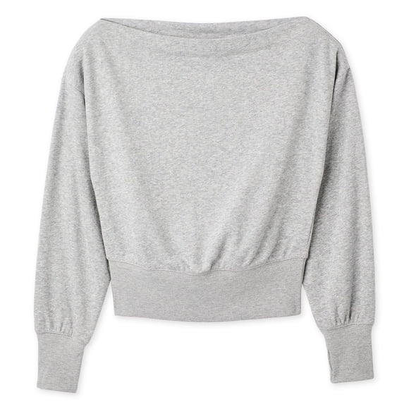 My Sister's Closet Girls' Long Sleeve Off-the-Shoulder Top