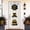 Black#0, variant on 2025 Happy Year The Themed Paper Door Pendant Decorations 2 Pack with 10m Ribbons & Hanging Accessories Indoor/Outdoor Party Scene Flat Hanging Ornaments
