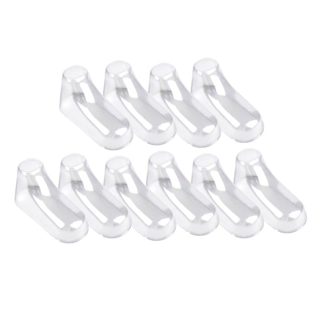 Milaget 10x Clear Baby Shoe Tree Practical Showcase Display for Home Toddler 11cm