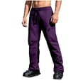 thumbnail image 3 of Sentmoon Snow Pants Mens Waterproof Snow Pants Men Unisex Casual Faddish Solid Patchwork Zipper Multiple Pockets Trousers Ski Pants for Layering with Base Layers M, 3 of 9