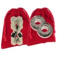 thumbnail image 1 of Casse-têtes Hourglass & Infinity Hanayama, Pochettes en Velours Rouge - Articles Groupés, 1 of 5