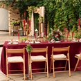 thumbnail image 2 of Lefu Satin Tablecloth Table Cloth 145x260cm for Banquet Decor Wedding Dining Table, 2 of 8
