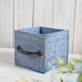 thumbnail image 3 of Cube Decorative Flower Basket Reusable Wood Flower Arrangement Decorative Plant Pot Office Decor, 3 of 10