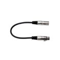 thumbnail image 1 of Adc203m 1ft. Xlr Male to Female Microphone Cable, 1 of 1