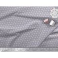 thumbnail image 3 of Soimoi Poly Georgette Fabric Dot & Pretzels Food Print Fabric by Yard 52 Inch Wide, 3 of 3