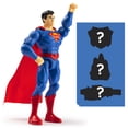thumbnail image 3 of DC Comics 4-inch SUPERMAN Action Figure with 3 Mystery Accessories, Adventure 7, 3 of 7