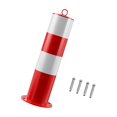 thumbnail image 4 of HILABEE Safe Bollard Post,Traffic Bollard Safe Barrier Warning Post Parking Barrier, D, 4 of 9