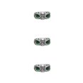 thumbnail image 1 of Youkk Retro Eye Owl Ring Durable Alloy Construction Any Occasion Smooth Line Green 3Set, 1 of 1