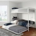 thumbnail image 1 of DHP Isaiah Triple Twin Metal Bunk Bed, 1 of 7