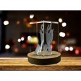 thumbnail image 2 of Hand in Hand 3D Engraved Crystal 3D Engraved Crystal Keepsake/Gift/Decor/Collectible/Souvenir, 2 of 4