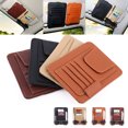 thumbnail image 4 of WALFRONT Auto Car Sun Visor Organizer Pouch Bag Card Storage Glasses Holder Clip,Visor Organizer, Visor Card Storage, 4 of 4