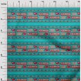 thumbnail image 2 of oneOone Polyester Lycra Fabric Ethnic Block Print Fabric BTY 56 Inch Wide, 2 of 4