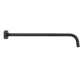 thumbnail image 2 of Stainless Steel Shower Arm, NPT1/2 Wall Mount Extension with Flange for Universal Compatibility, Aesthetic Installation, 2 of 8