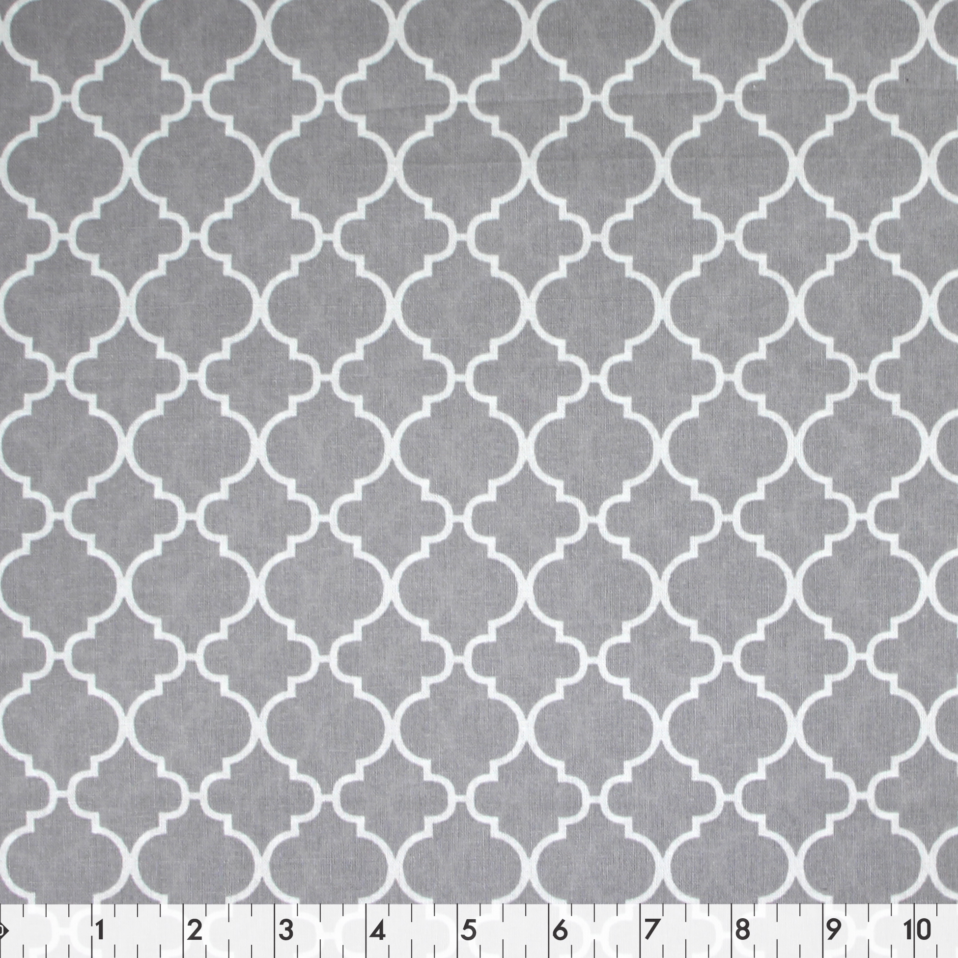Fabric Creations Light gris blanc Moroccan Lantern fat quarter en coton 45 × 53 cm (18 × 21 in), 18x21