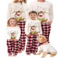 thumbnail image 1 of Pyjamas de Noël pour Famille Ensemble de Pyjamas de Noël Assortis PJS Pyjamas de Vacances pour Famille, 1 of 8