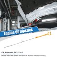 thumbnail image 2 of Unique Bargains Engine Oil Level Indicator Dipstick for Chevrolet Aveo 2004-2008 No.96376263 Yellow, 2 of 7