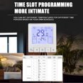 thumbnail image 4 of Home Smart Thermostat with WiFi, Voice Control, App Programmable Temperature Control, IP20 Protection, 24-Hour On/Off Timer, Suitable for 16A Electric Floor Heating, Compatible with Amazon and Google, 4 of 8