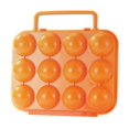 thumbnail image 3 of GROWTH TANK Porte-ufs de Camping Compact Boîte de Rangement 12 Compartiments pour Pique-Nique Randonnée RV Orange, 3 of 9