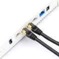 thumbnail image 2 of Amdohai Cat8 Ethernet Cable High Speed Network Cable 40Gbps 2000Mhz/ Shielded Twisted Pair/ Gold Plated RJ45 Interface Black 20m, 2 of 7