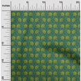 thumbnail image 1 of oneOone Polyester Lycra Fabric Leaves & Floral Block Decor Fabric Printed BTY 56 Inch Wide, 1 of 4