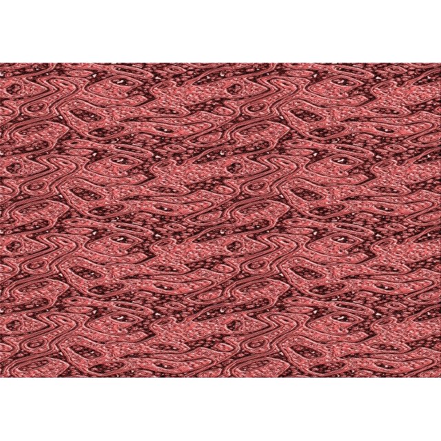 Ahgly Company Tapis Rectangulaire Lavable en Machine Intérieur Transitionnel Rouge Canneberge, 2 Pieds x 4 Pieds