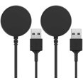 thumbnail image 1 of SURJDE [Lot de 2] Chargeur Compatible avec Samsung Galaxy Watch 4/4 Classic Watch 3 Active 1 2 SM-R500 SM-R830 SM-R820 SM-R840 SM-R850-USB Câble de Chargement 3,3 Pi 100 cm - Accessoires pour Montre Intelligente, 1 of 7
