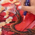 thumbnail image 3 of Waterfall Diamond Painting Landscape DIY Mosaic Forest Picture Rhinestones Embroidery Mountain Home Decor,40*50cm, frame not included.,2172, 3 of 4