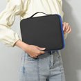 thumbnail image 2 of bbymog Sac Pochette pour Tablette d'Organisation et de Rangement avec Couches Multiples pour un Rangement Efficace Pochette Organisatrice Compacte pour Appareils Électroniques pour Voyages d'Affaires Étui pour Hommes et Femmes, 2 of 6