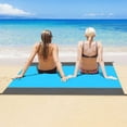 thumbnail image 5 of Beach Blanket Outdoor Picnic Blanket Large Sand Water Proof Beach Mat, 5 of 5
