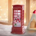 thumbnail image 3 of Christmas Lantern Glitter Water Battery Operated for Home Wedding Decorative Phone Booth Snowman, 3 of 8