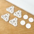 thumbnail image 4 of Universal Wheel Casters for Storage Box | 360° Rotating Mini Stick-On Pulleys | Silent ABS Hardware | Heavy Duty Up to 5kg | Easy Peel & Stick | Set of 4 | Multi-Purpose Furniture Movers, 4 of 5