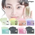 thumbnail image 2 of Blotting Paper Oil Control 100 Sheets Absorbing Face Skin Oily Mattify UK, 2 of 8