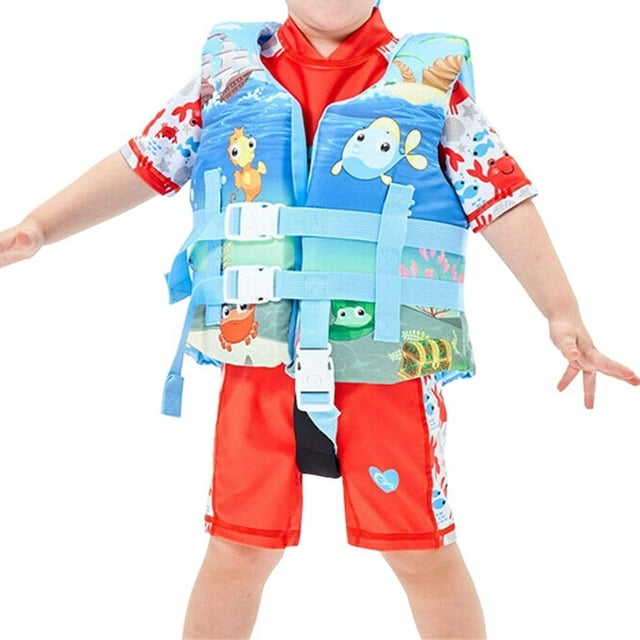 Life Jacket Children Kids Girl Swim Swimming Floating Vest Buoyancy Aid Boating