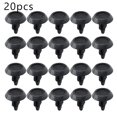 thumbnail image 1 of Plastic Black Fasteners 7mm Hole Car Rivets Clips For Toyota For Highlander Accessories For Vehicles, 1 of 5