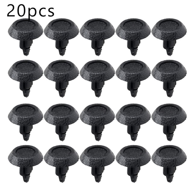 Plastic Black Fasteners 7mm Hole Car Rivets Clips For Toyota For Highlander Accessories For Vehicles