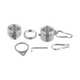 thumbnail image 4 of 1 Set Flags Pole Clip Mounting Rings With Clip Flagspole Fittings Rotating Flagspole Rings Flagpole Swivel Buckle Accessories, 4 of 8