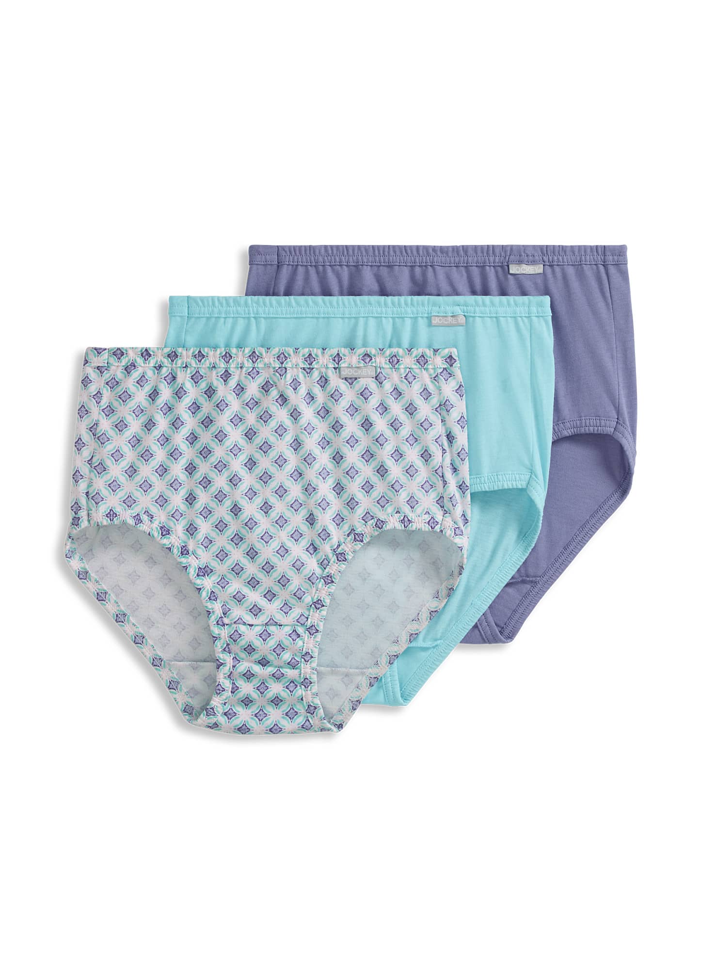 Jockey Plus Size Elance Brief - 3 Pack