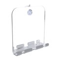 thumbnail image 3 of FLAMEEN Anti‑Fog Shower Mirror,Square Mirror,Fogless Bathroom Shaving Mirror Square Shower Mirror Shatterproof Mirror With Hook, 3 of 8