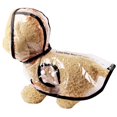 thumbnail image 1 of Imperméables imperméables Transparents pour Animaux de Compagnie (Noir XL), 1 of 2