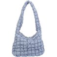 thumbnail image 1 of Puffer Shoulder Bag for Women Quilted Puffy Lightweight Nylon Handbag Large Padded Soft Purse, 1 of 7