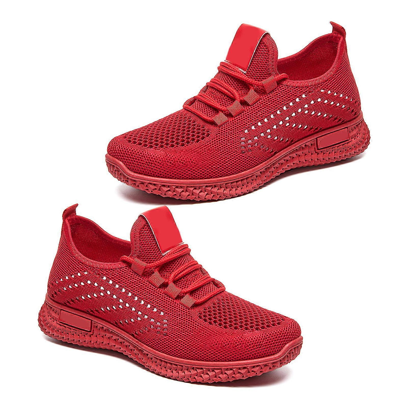 Women Sneakers Breathable Mesh Shoes Non Slip Casual Shoes for Outdoor Running Walking