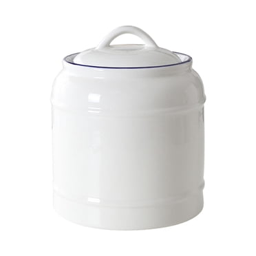 Luzkey Bocaux en Céramique Bocaux de Cuisine Maison avec Couvercle Hermétique 800-1000 ml Contenant de Comptoir pour Café et Sucre Bocal à Thé en Porcelaine Grand
