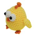 thumbnail image 4 of Abbracc Beginner Crochet Kit, Hand Knitting Toy, Crocheting Craft Starter Pack, Includes Chick, 4 of 9