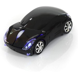 Wireless Mouse for Kids, Bewinner 2.4G Wireless Mouse with USB Receiver, Car Wireless Mouse Bluetooth Optical Mouse