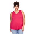 thumbnail image 1 of George Women's Plus V-Neckline Swing Tank, 1 of 6
