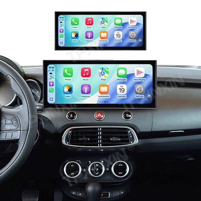 TPXINXIN 15.8 inch Android 15 Car Radio For Fiat 500X 2014-2019 HD Multimedia Video Player Navigation GPS DVD 4G DSP Stereo Bluetooth