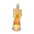 thumbnail image 3 of Lamp Decorative Prayer Candle Ornament for Desktop Flameless Jesus Virgin Prayer Church Holiday Style A, 3 of 9