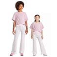 thumbnail image 3 of Pantalon évasé à ceinture repliable George pour filles, 3 of 6